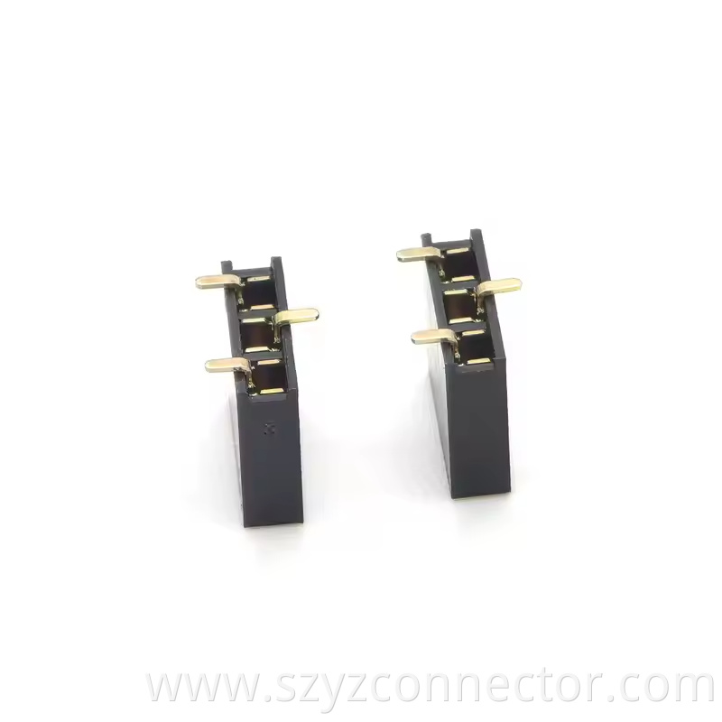 2.54mm Pitch Female Header Single Row SMT H7.1 13P (3)